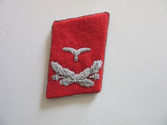 Luftwaffe Flak Officer Collar Patch
