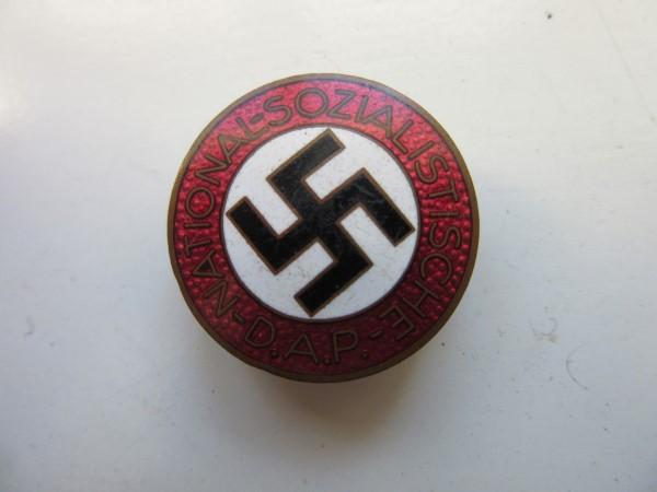 Nazi Party Badge Button Hole Type