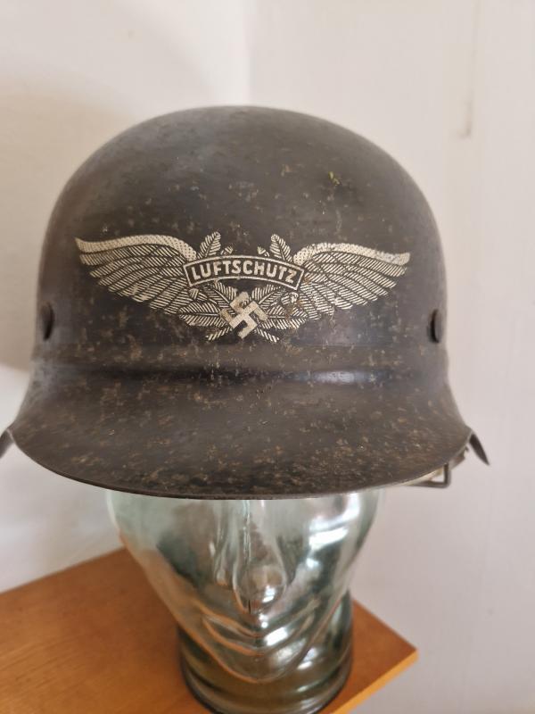 Luftschutz M42 Decal Helmet