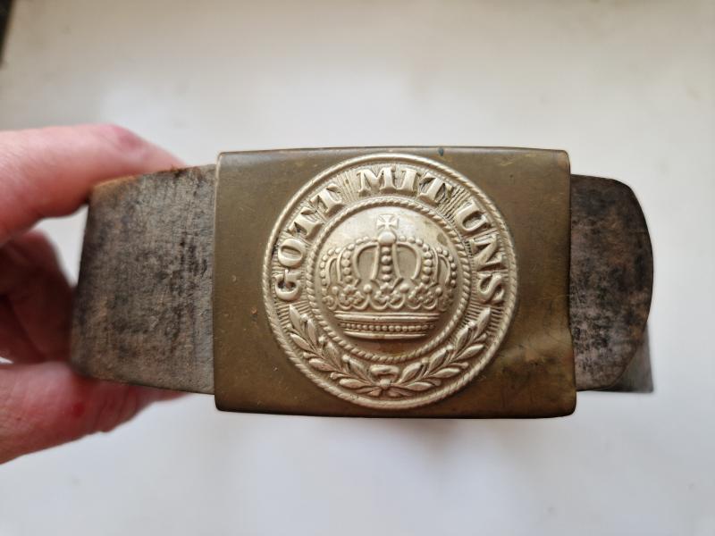 WW1 Prussian Belt and Buckle 1911