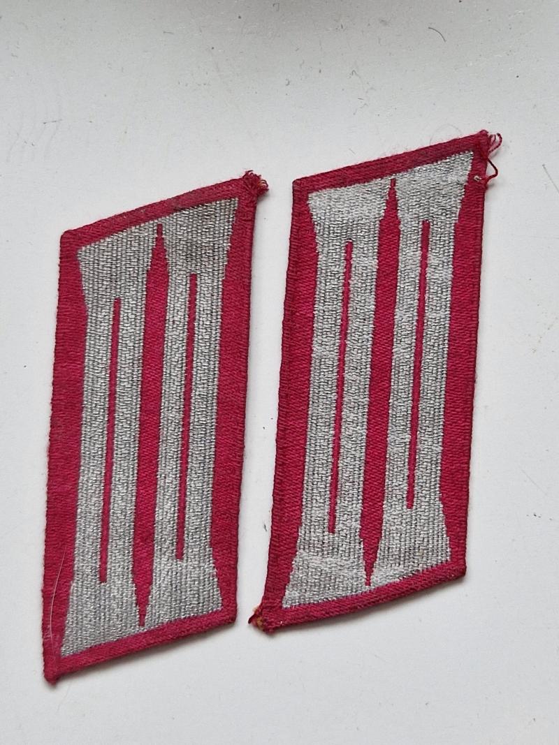 Fire Police Pair of Collars