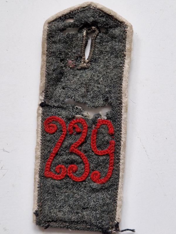 WW 1 Shoulder Strap 239th Rgt