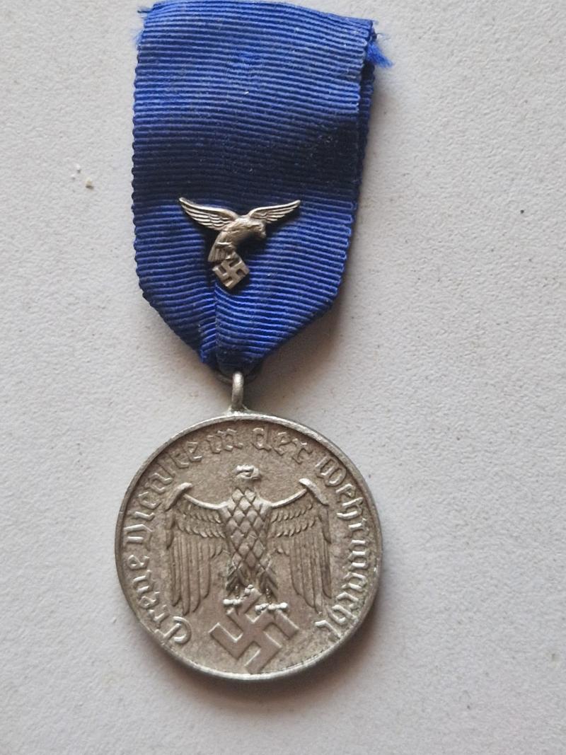 4 Year Luftwaffe Service Medal