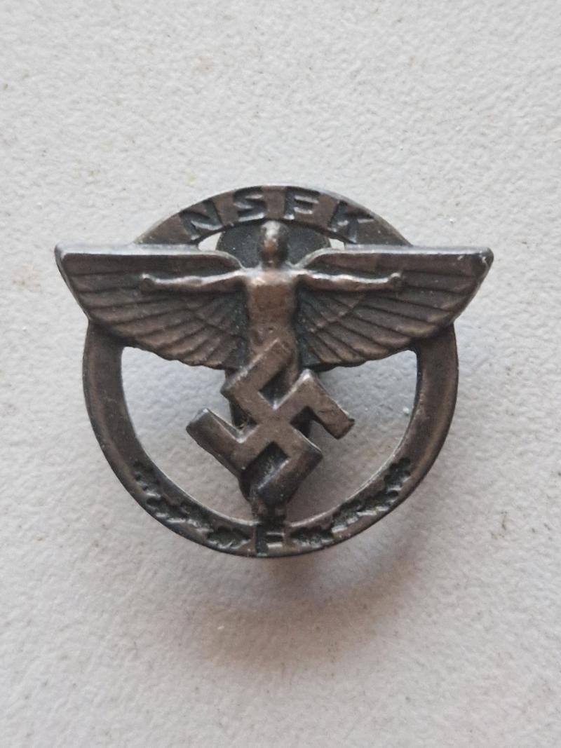 NSFK Button Hole Badge