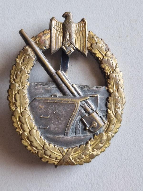 Early Coastal Artillery Badge