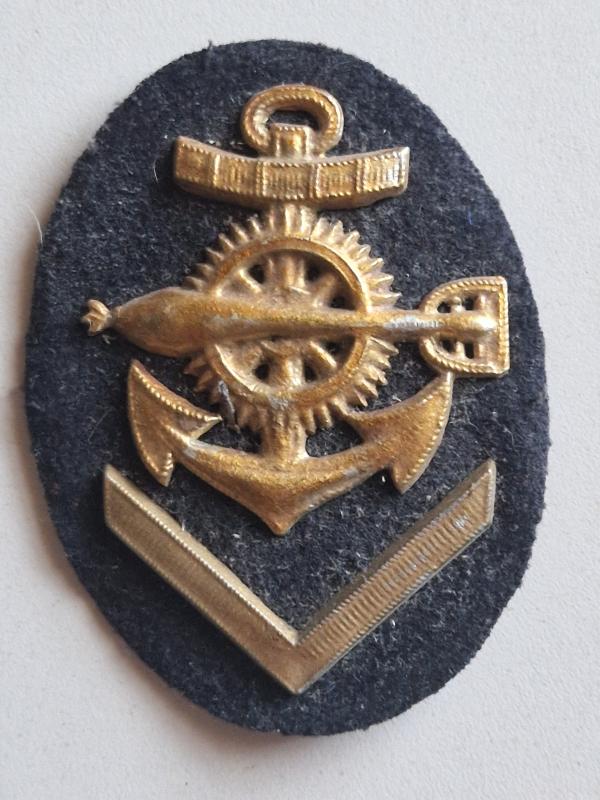 Kriegsmarine Torpedo Mechanic Trade Badge