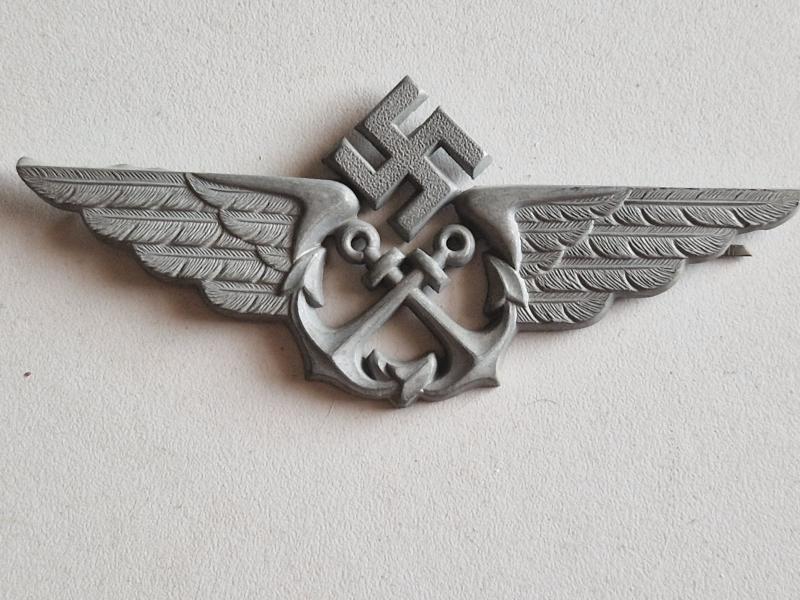 Luftwaffe Air Sea Rescue Cap Insignia