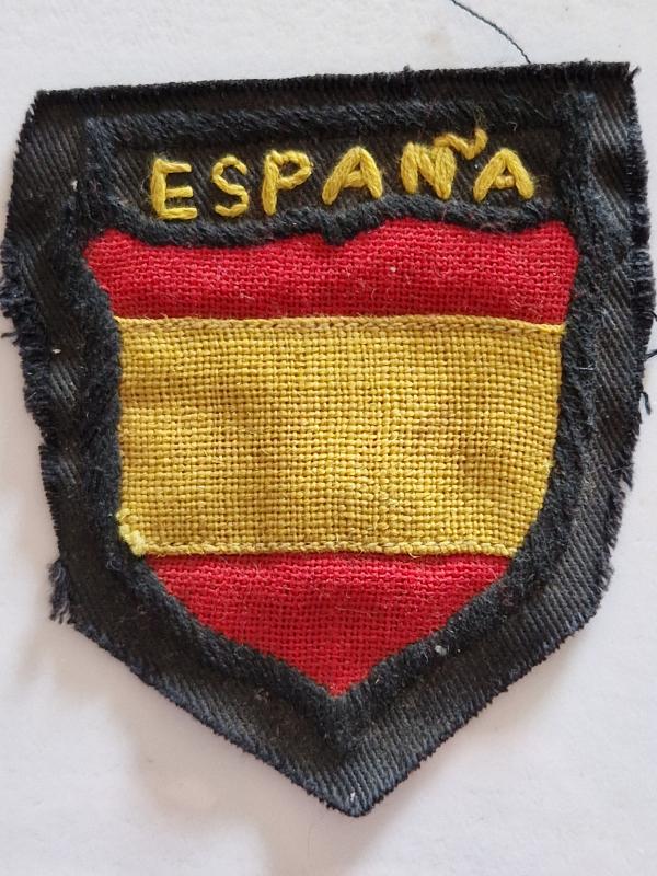 Spanish Volunteers Arm Shield
