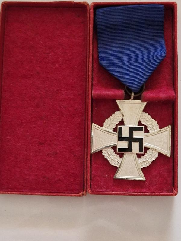 25 Year Faithful Service Cross Boxed