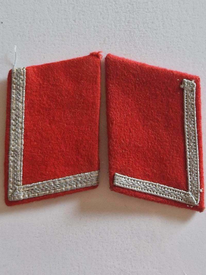 Luftwaffe Flak Coat Nco Collar Patches