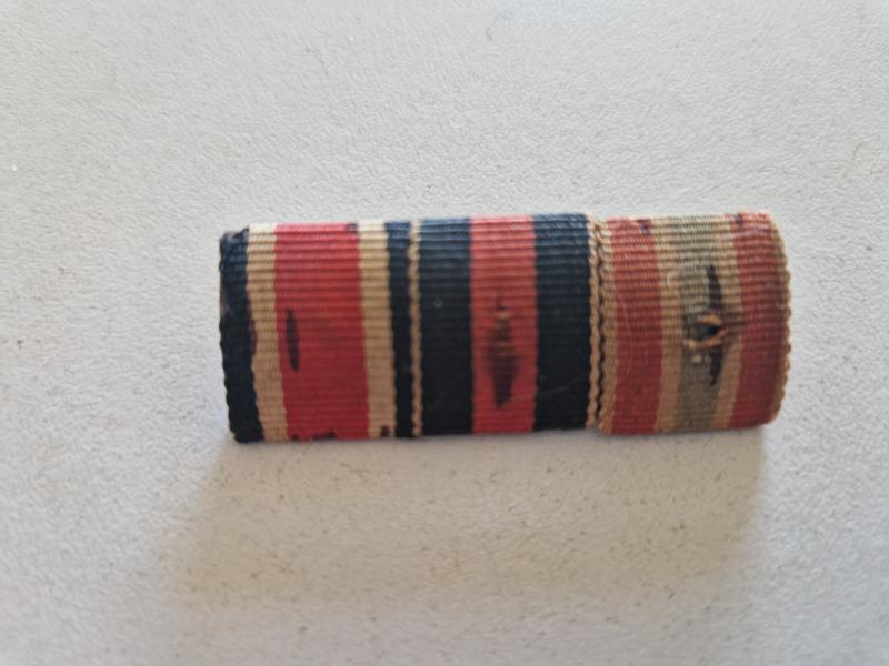 Iron Cross 2nd Class 1939 Cz and Memel Ribbon Bar