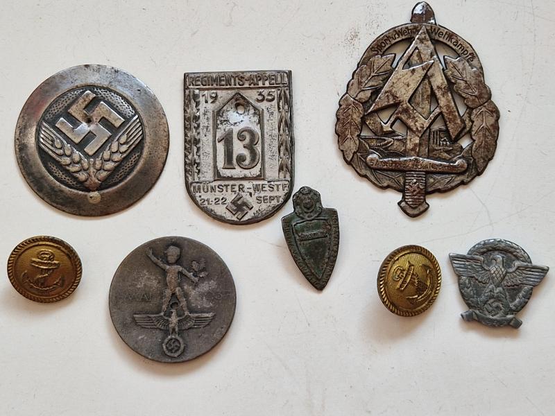 Group of Damaged items