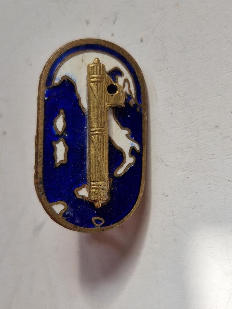 Italian Trade Union Badge