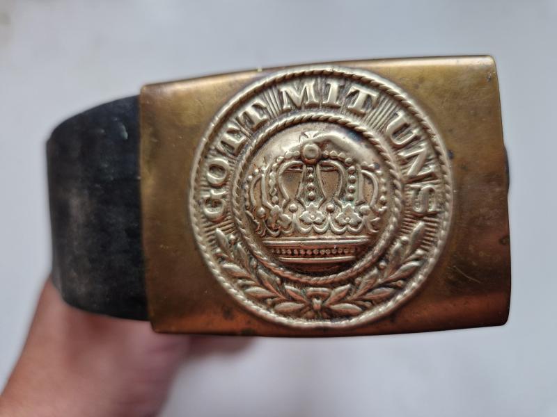 Prussian Army Belt and Buckle 1914