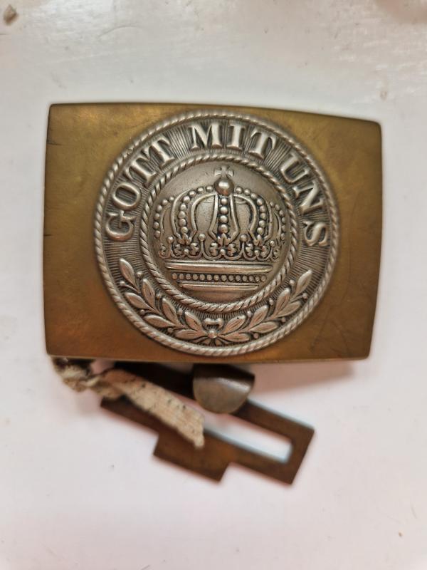 Prussian Army Buckle with Clip