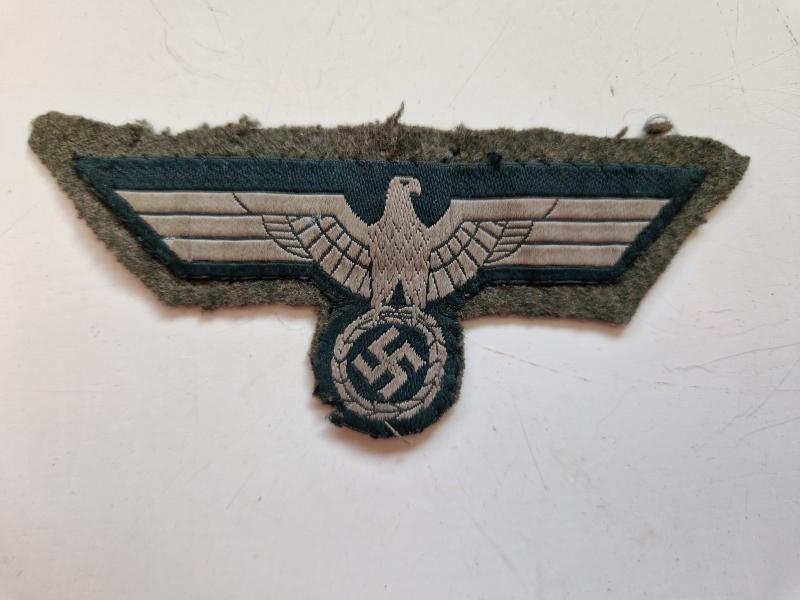 Army Breast Eagle on Uniform Section