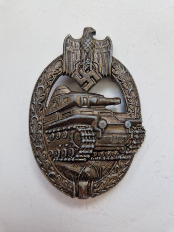 Bronze Panzer Badge AS Maker