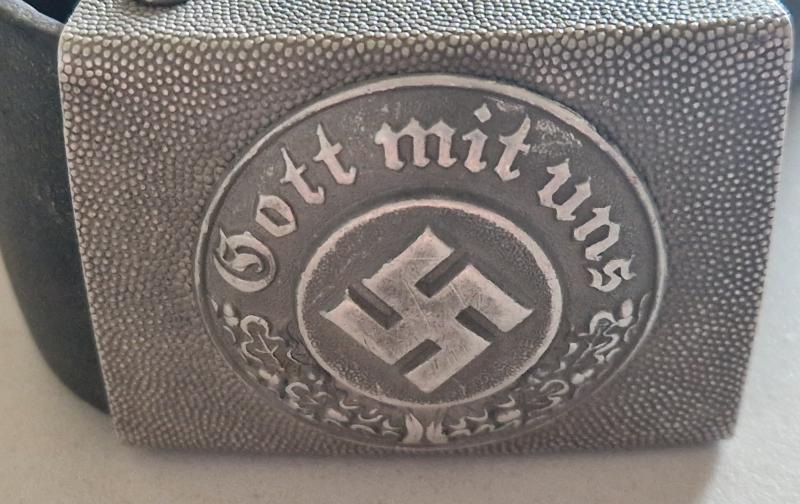 Police Belt and Buckle