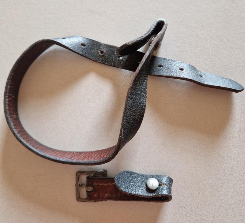 German Ww2 Helmet Chinstrap 1940 Dated