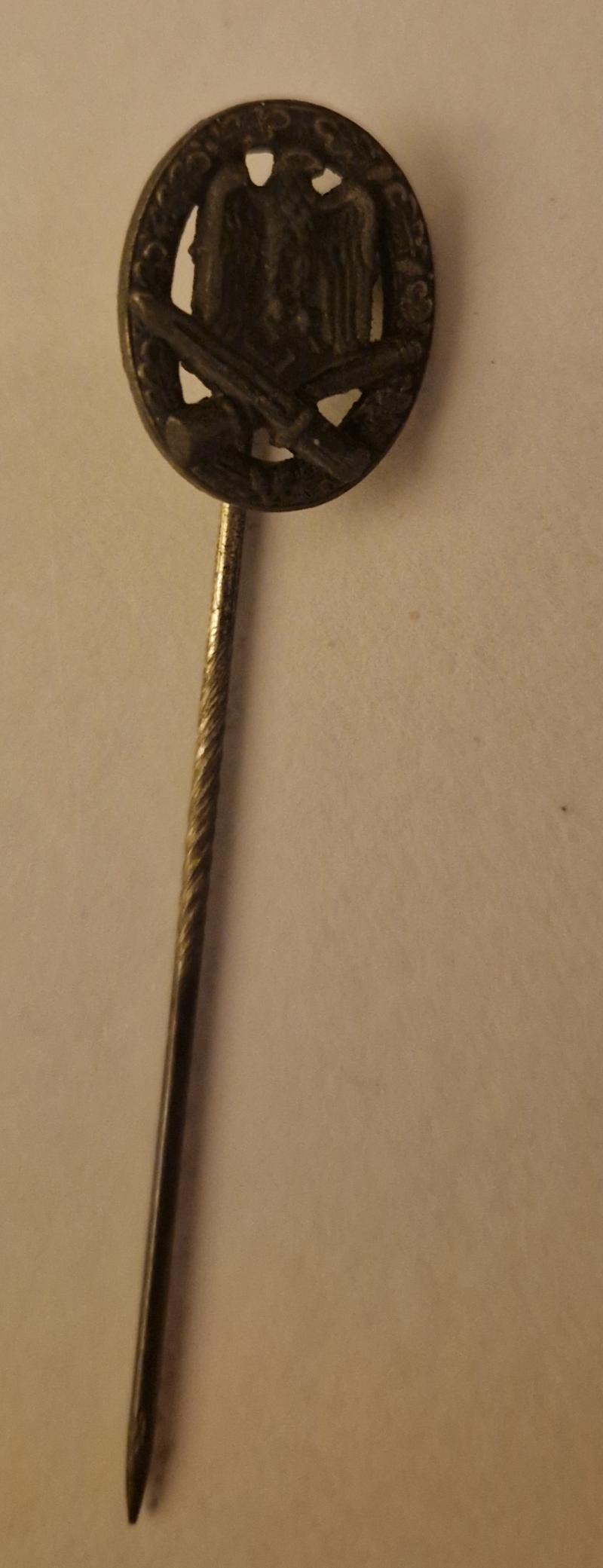General Assault Badge.Stick Pin