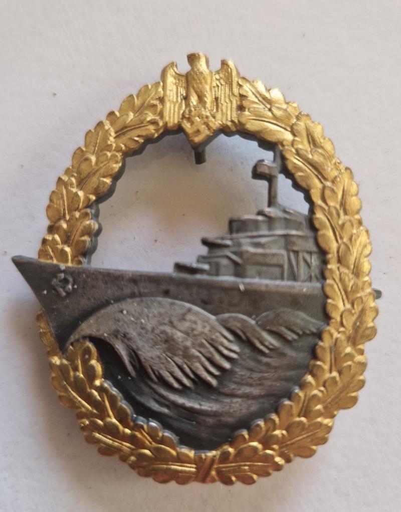 Early Schwerin Destroyers Badge