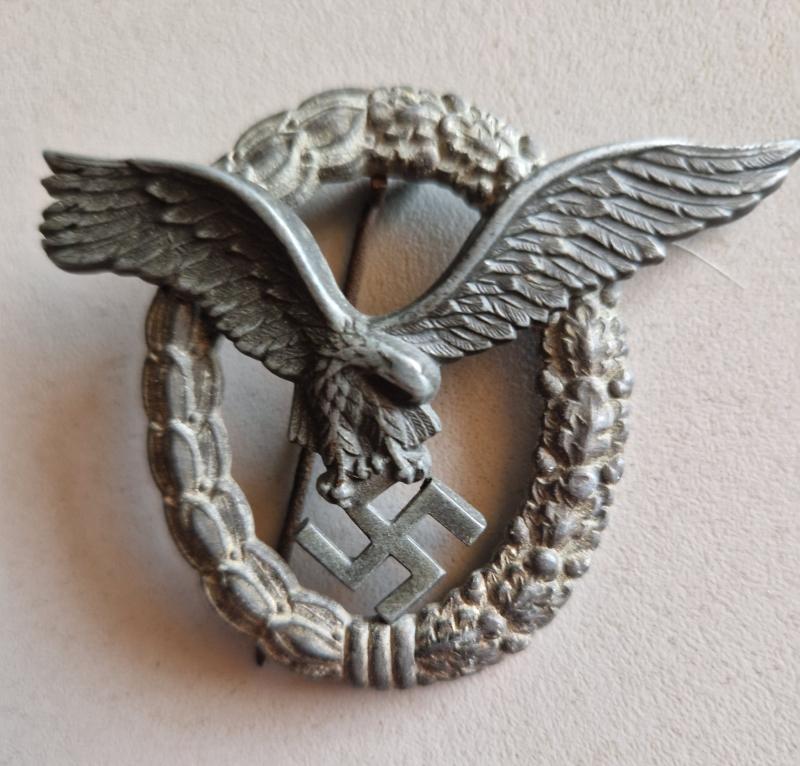 Luftwaffe Pilots Badge