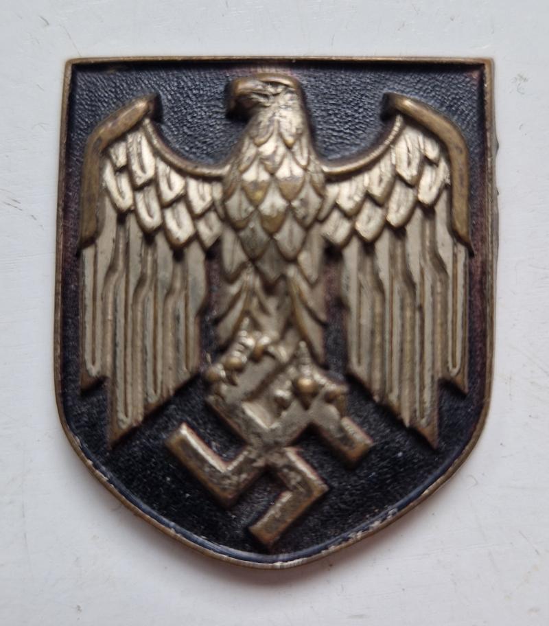 Early Dak Pith Helmet Army Decal