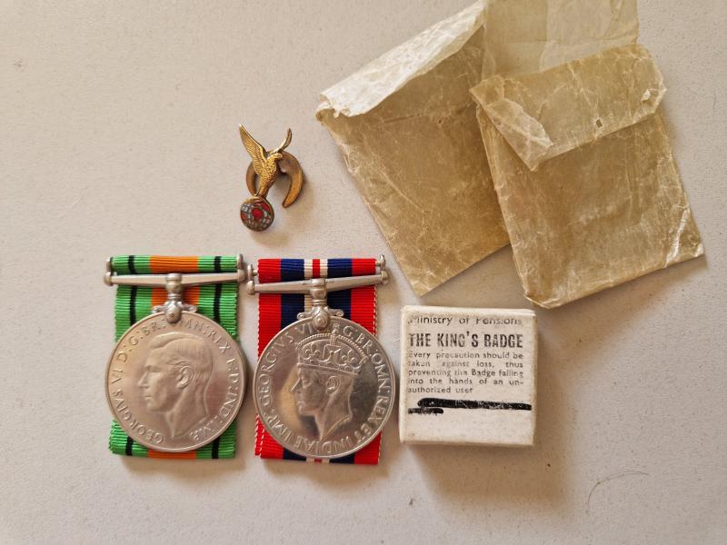 British Pair of Ww2 Medals