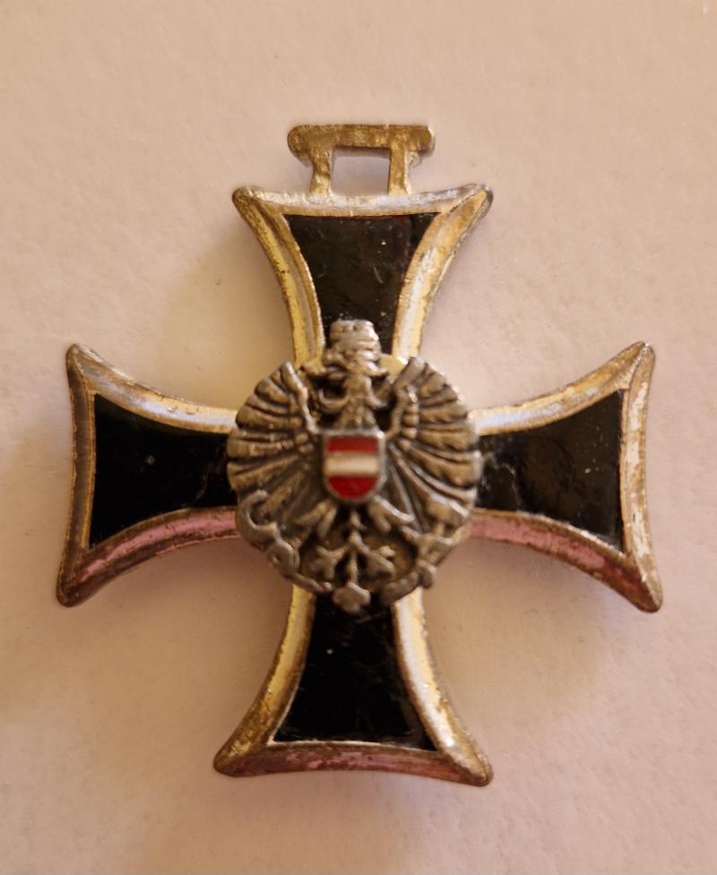Austrian 15 Year Service Cross
