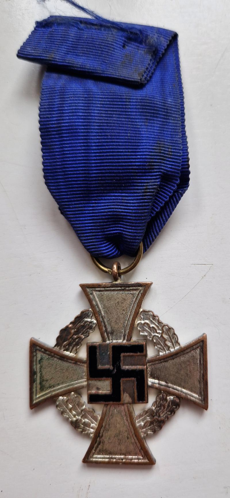 Faithful Service Medal 25 year