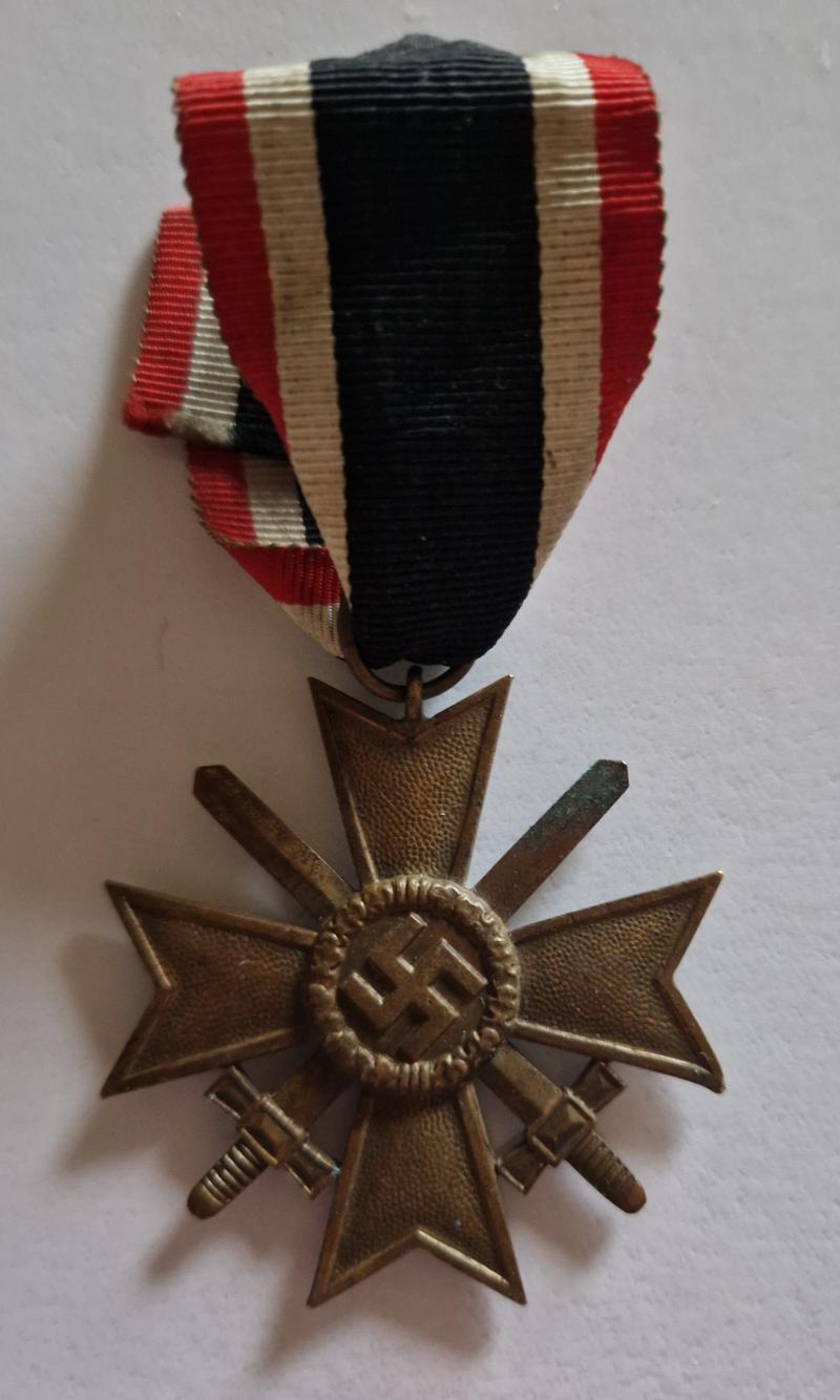 War Merit Cross With Swords 2nd Class