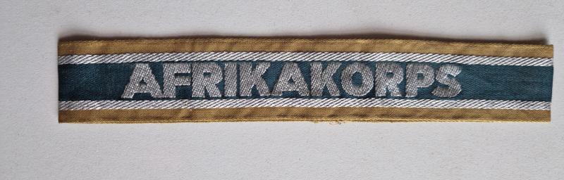 Afrikakorps Cuff Title