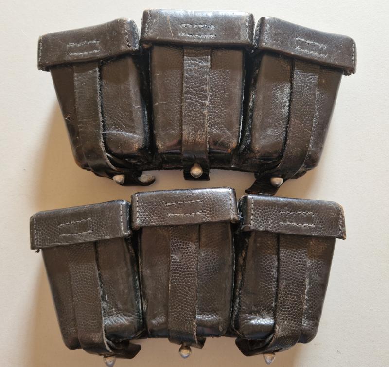 Pair of WW2 K98 Pouches
