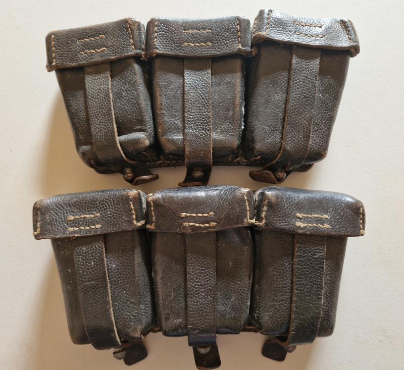 Pair of WW2 K98 Pouches