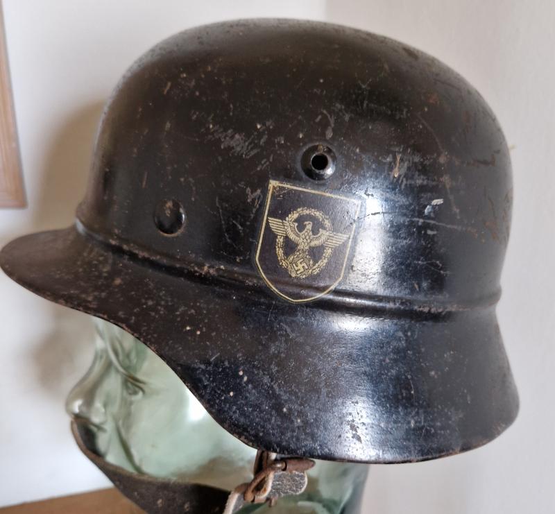 M35 Fire Police Double Decal Helmet