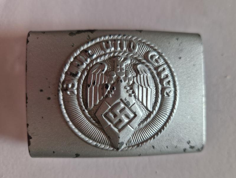 Hitler Youth Buckle with label