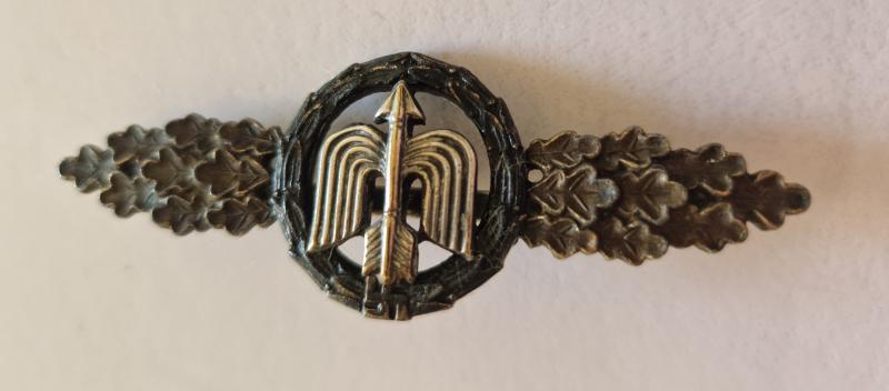 Bronze Night Fighter Clasp maker R.K