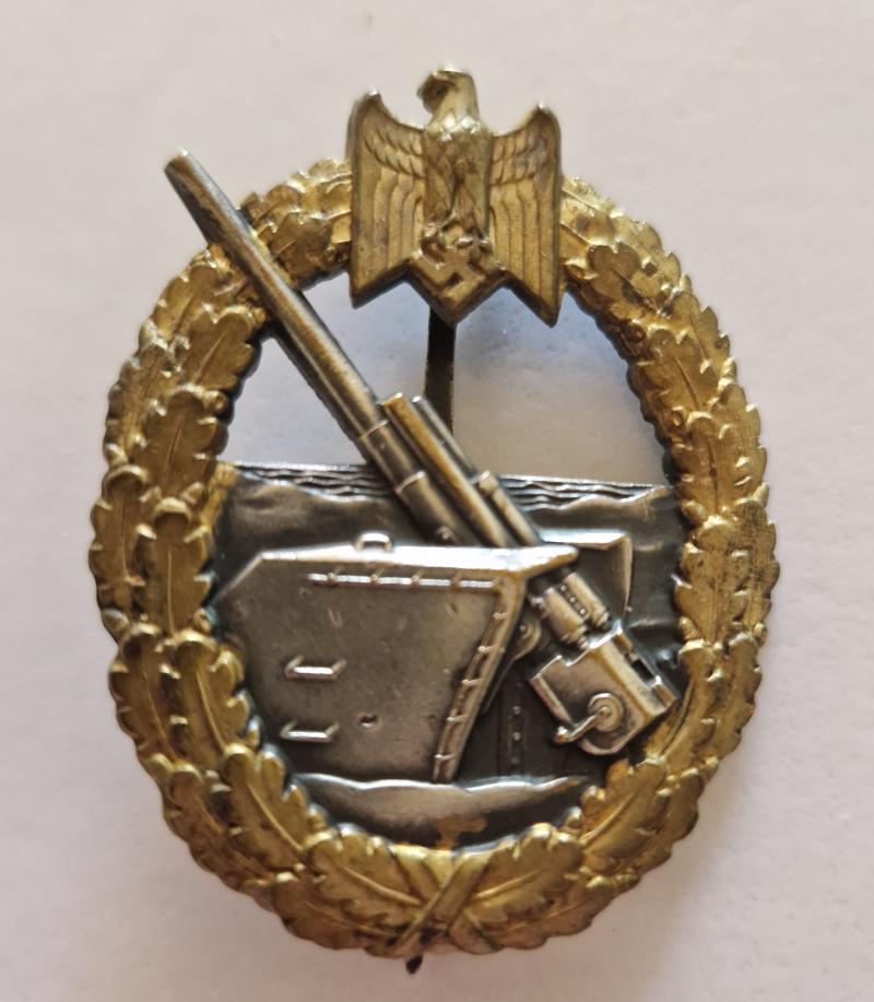 Early Coastal Artillery Badge Schwerin