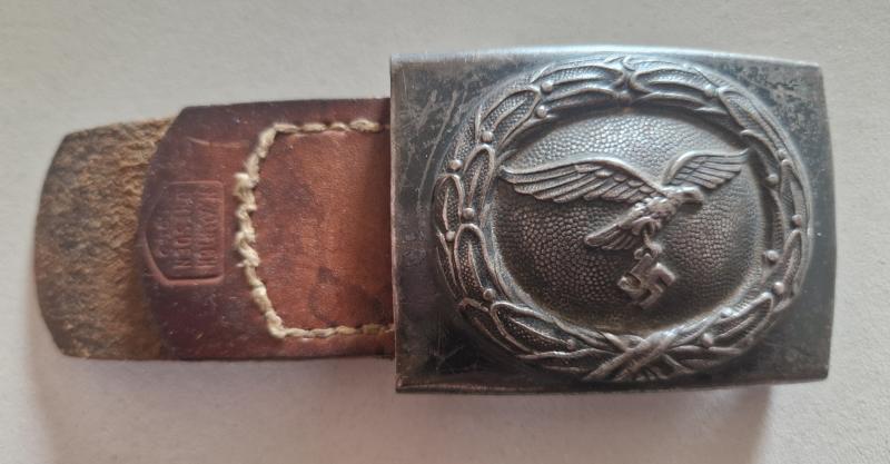 Luftwaffe Steel Buckle with Fob