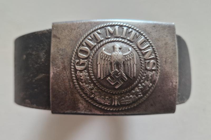 Army Steel Buckle with Belt