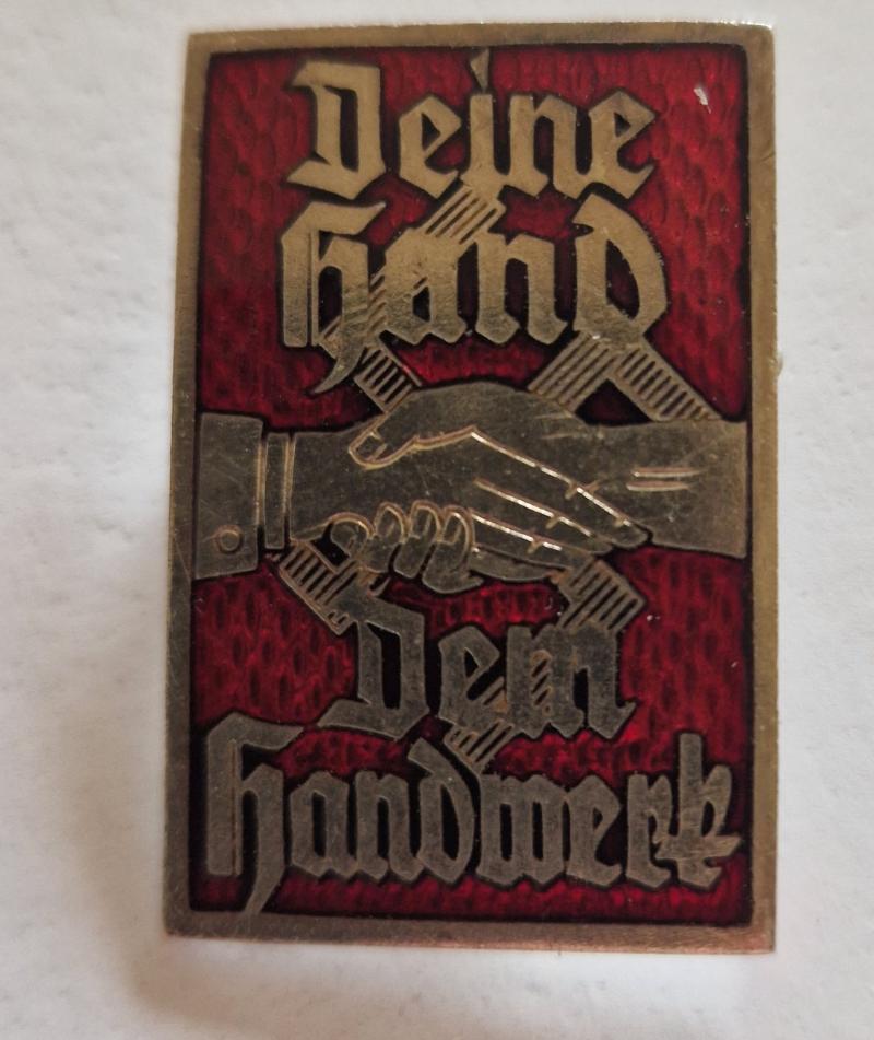 Enamel Day Badge