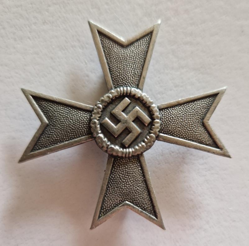 War Merit Cross Without Swords 1st Class