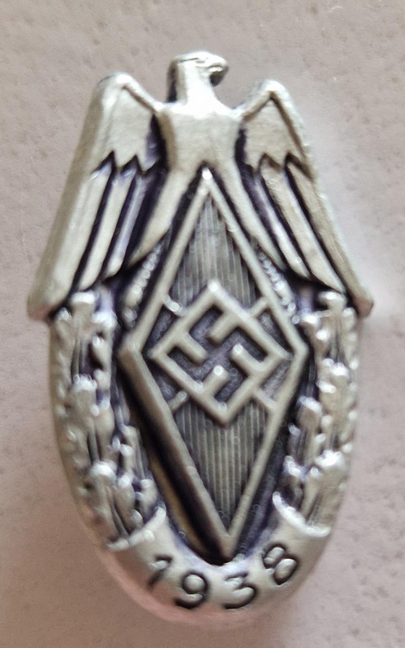 HJ Sports Badge 1938