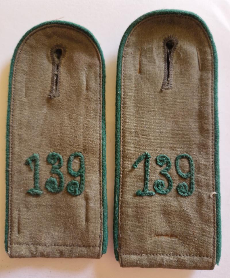 Summer Mountain Troops Shoulder Straps