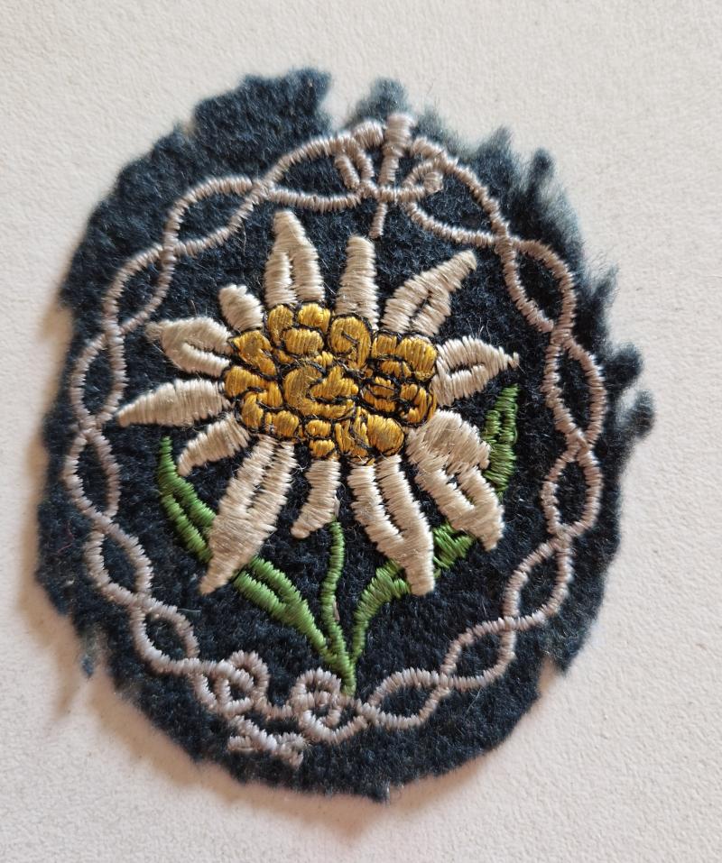Moutain Troop Badge Eldelweiss
