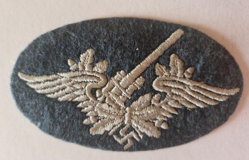 9 Month Luftwaffe Flak Badge