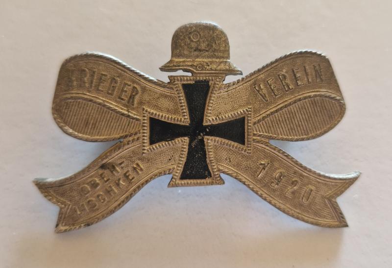 WW1 German Veteran 1920 Badge