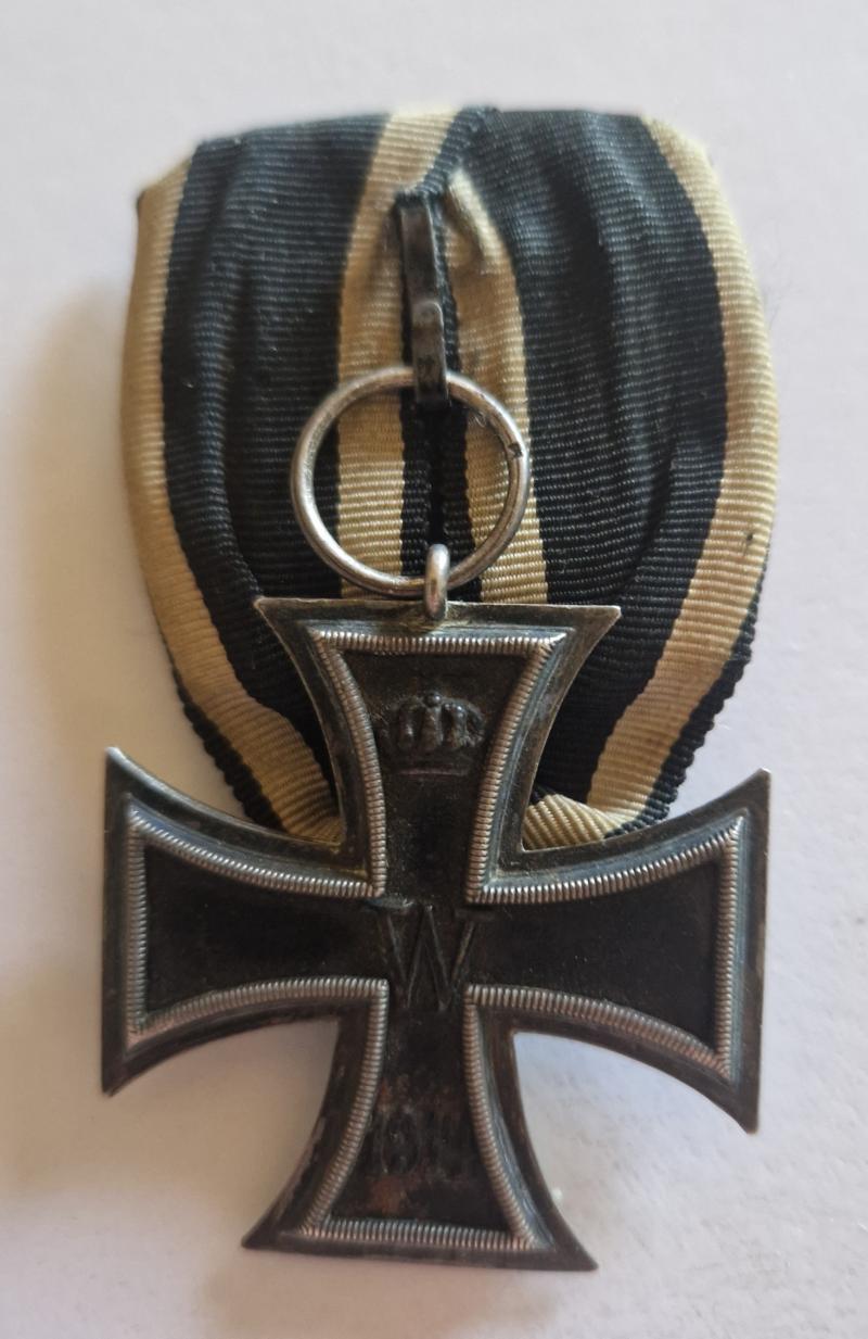 Iron Cross 2nd Class 1914 Court Mounted