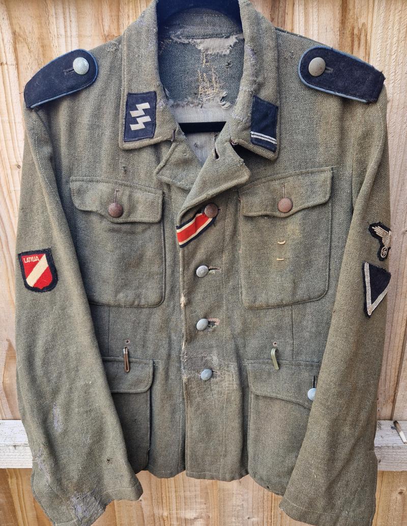 SS Latvian Volunteers Combat Tunic