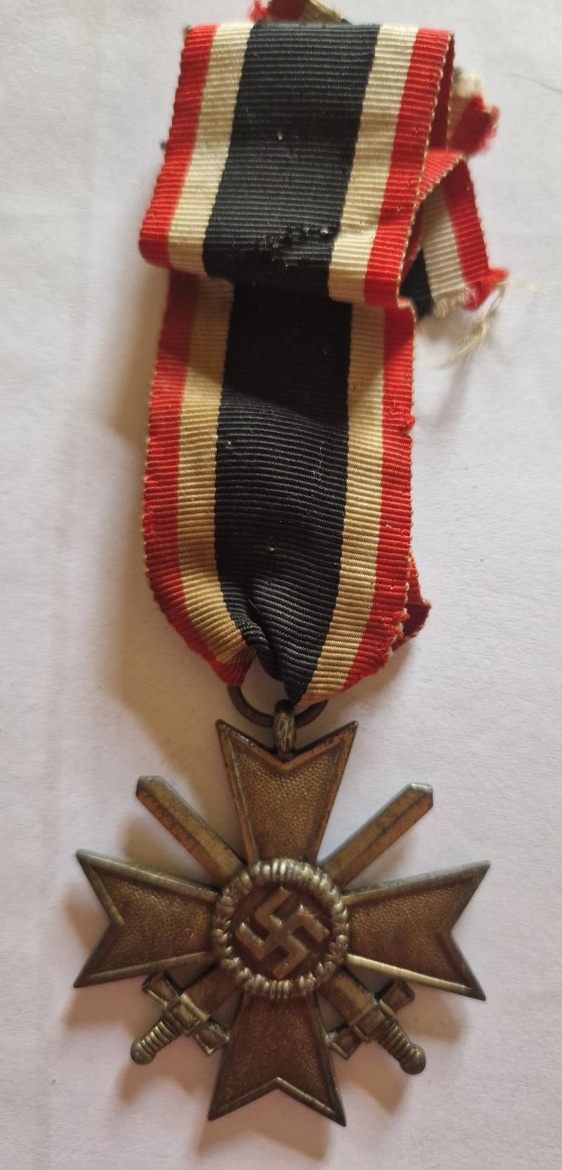 War Merit Cross With Swords 2nd Class